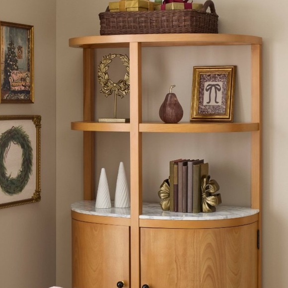 2 Piece Metal Bow Gold Decorative Bookends Threshold Studio McGee - Picture 3 of 3